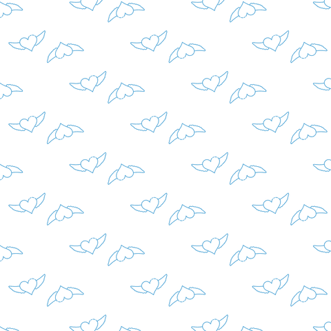 Abstract Blue Pattern with Floating Hearts on Transparent Background - Download Free Stock Videos Pikwizard.com