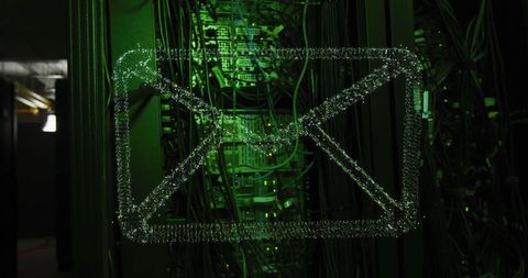 Digital Data Connections Over Computer Servers - Download Free Stock Images Pikwizard.com