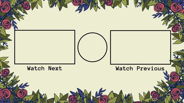 Floral Frame Template for Video Navigation and Event Highlights - Download Free Stock Templates Pikwizard.com