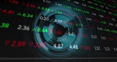 Futuristic Data Analytics Interface with Scanning Focus - Download Free Stock Images Pikwizard.com