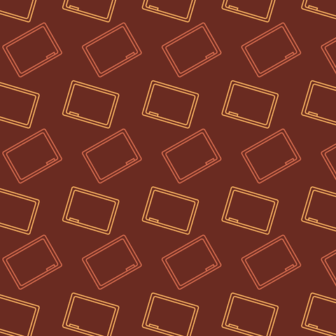 Seamless Pattern of Red and Yellow Tablets on Transparent Background - Download Free Stock Videos Pikwizard.com