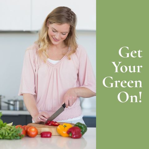 Caucasian Woman Preparing Vegetables for National Vegetarian Week - Download Free Stock Templates Pikwizard.com