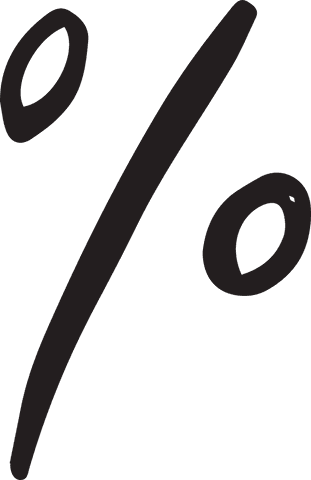 Hand-drawn Transparent Percentage Sign Symbol Vector - Download Free Stock Videos Pikwizard.com