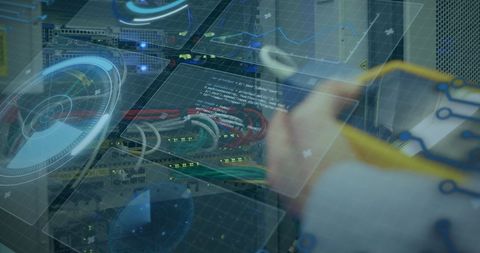 Futuristic Global Networking and Digital Technology Interface - Download Free Stock Images Pikwizard.com