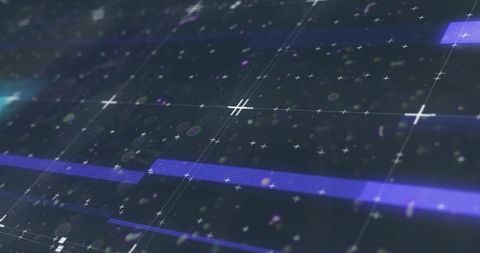 Futuristic Digital Interface with Glowing Grid and Lines - Download Free Stock Images Pikwizard.com