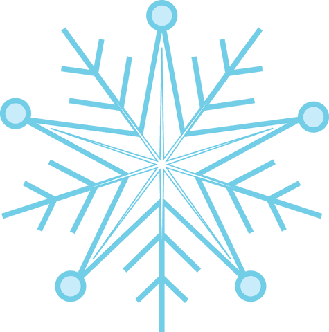 Transparent Blue and White Snowflake Illustration for Winter Themes - Download Free Stock Videos Pikwizard.com