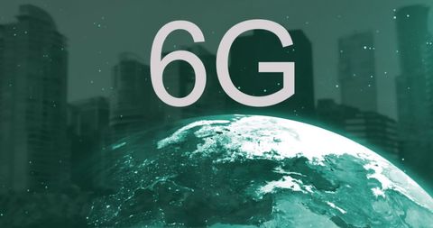 Advancing Global Connectivity with 6G Technology Overlay - Download Free Stock Images Pikwizard.com