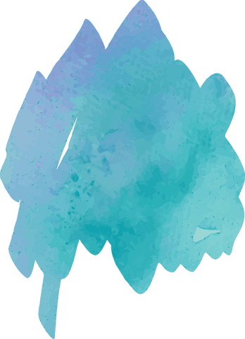 Abstract Blue Watercolor Blooms on Transparent Background with Texture - Download Free Stock Videos Pikwizard.com