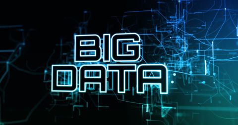 big data concept with futuristic digital interface design - Download Free Stock Images Pikwizard.com