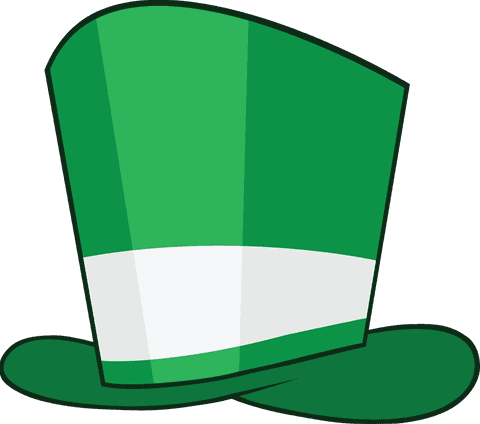 Transparent Vector Illustration of Green Top Hat - Download Free Stock Videos Pikwizard.com