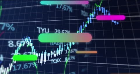 Dynamic Financial Data Processing Animation with Graphs
