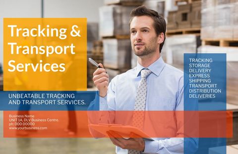 Professional Managing Digital Tracking in Warehouse Logistics - Download Free Stock Templates Pikwizard.com