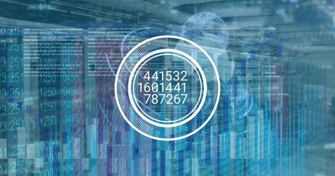 Binary Coding and Digital Eye Interface Symbolizing Data Security - Download Free Stock Images Pikwizard.com