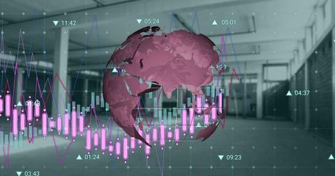Global Financial Market Analysis with Digital Graphs