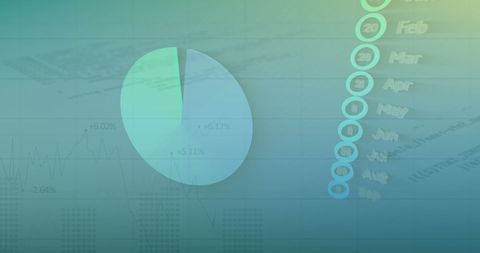 blue gradient background with statistical data interface - Download Free Stock Images Pikwizard.com