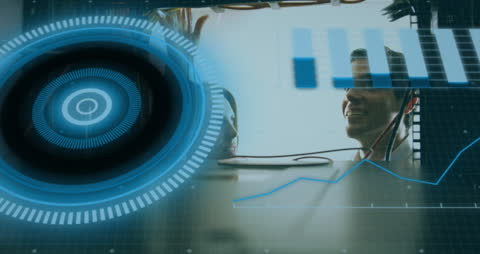 Digital Interface with IT Technician in Server Room