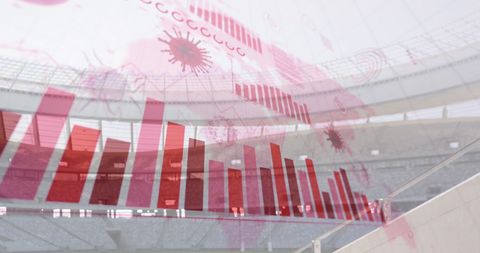 Coronavirus Impact on Sports Illustrated by Empty Stadium