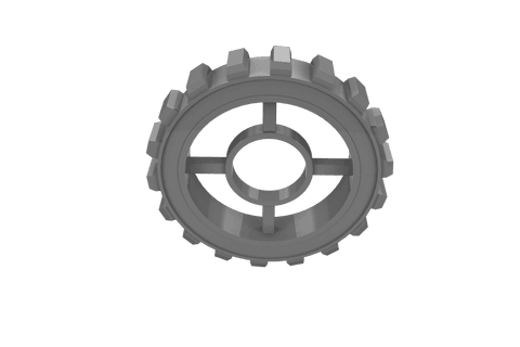 Transparent Gear on Isolated Background for Industrial Concepts - Download Free Stock Videos Pikwizard.com