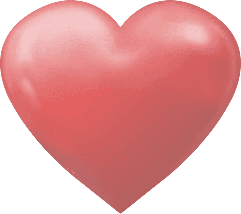 Bright Red Shiny Heart on Transparent Background - Download Free Stock Videos Pikwizard.com