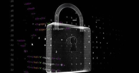 Digital Padlock Representing Online Data Security and Protection - Download Free Stock Images Pikwizard.com
