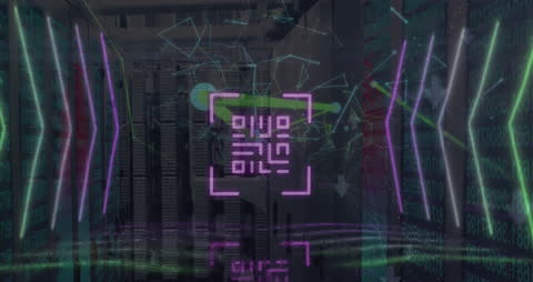 Futuristic QR Code and Connectivity in Digital Server Environment