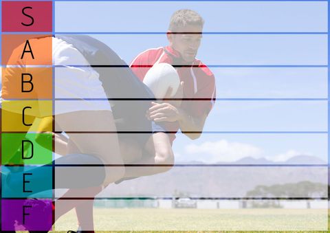 rugby players planning game strategy with color use - Download Free Stock Templates Pikwizard.com