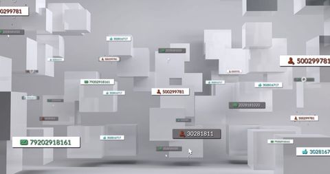 Social Media Notifications Floating Over Digital Interface - Download Free Stock Images Pikwizard.com