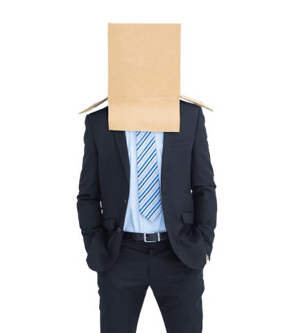 businessman with cardboard box on head transparent background - Download Free Stock Videos Pikwizard.com