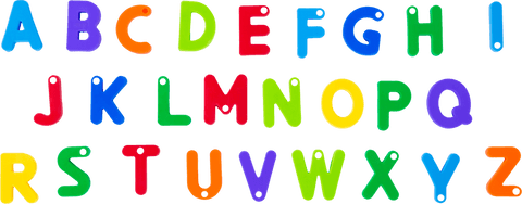 colorful alphabet text on transparent vector background - Download Free Stock Videos Pikwizard.com