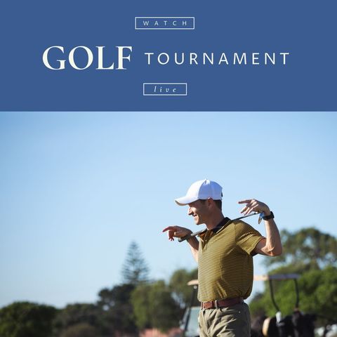 male golf player enjoying game on course in sunny weather - Download Free Stock Templates Pikwizard.com