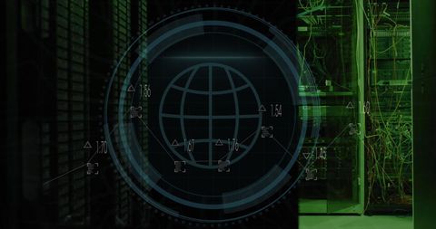 Digital Brain Data Processing & Global Connectivity Concept - Download Free Stock Images Pikwizard.com