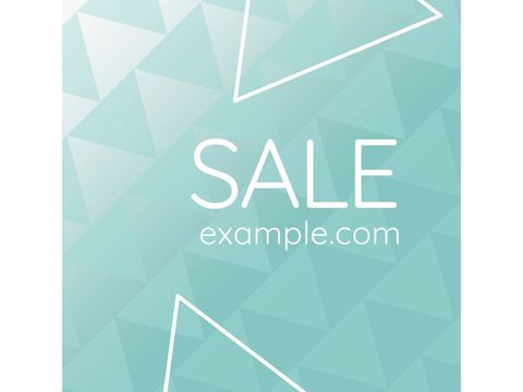 Abstract Geometric Sale Banner with Modern Design - Download Free Stock Templates Pikwizard.com