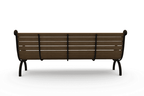 wooden bench on transparent background for urban scenes - Download Free Stock Videos Pikwizard.com