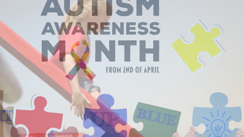Autism Awareness Month with Playful Support Visuals
