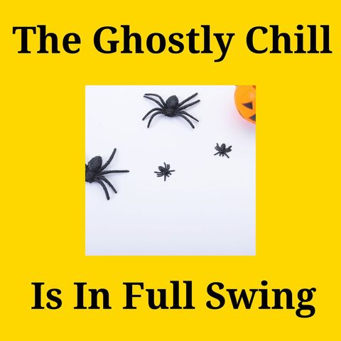 spooky halloween vibes with spiders and pumpkin - Download Free Stock Templates Pikwizard.com