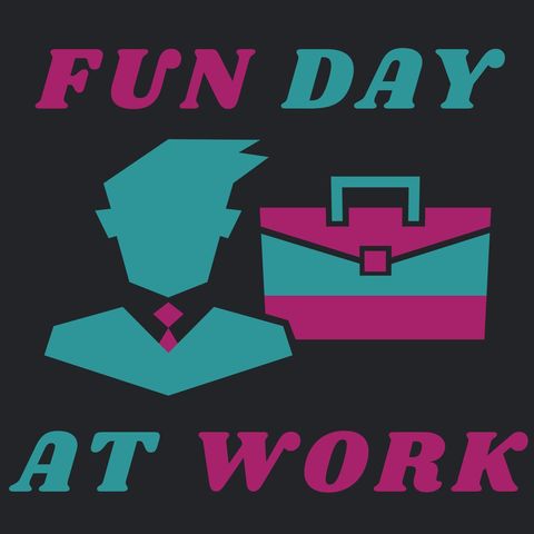 Fun Day at Work Graphic for Employee Engagement - Download Free Stock Templates Pikwizard.com