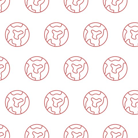 red globe outline pattern on transparent background vector art - Download Free Stock Videos Pikwizard.com