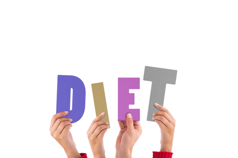 hands holding colorful diet letters on transparent background - Download Free Stock Videos Pikwizard.com