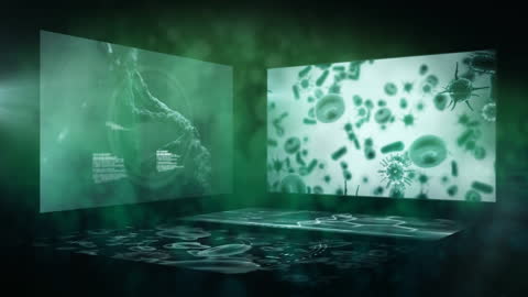 Digital Scientific Data with Molecular Structures and Cells