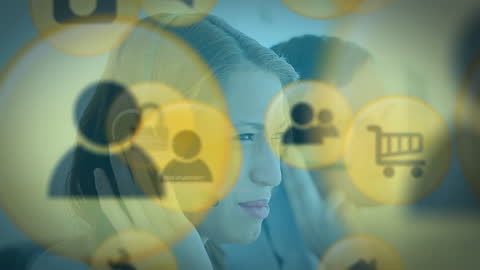 Diverse Call Center Team Engaged in Network Communication