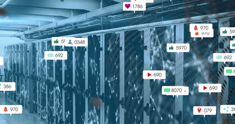 Social Media and Data Networking in Server Environment