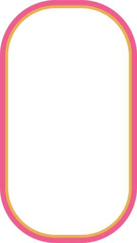 Abstract Vibrant Dual-Colored Pill Frame on Transparent Canvas - Download Free Stock Videos Pikwizard.com