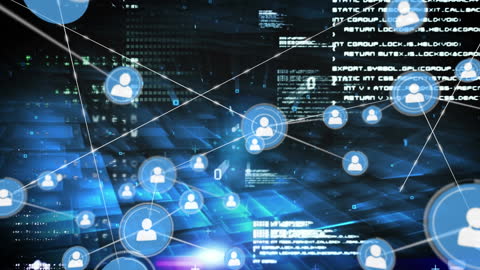 Digital Visualization of Global Network Connections and Data Integration