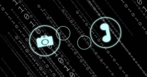 Digital Communication Data Transmission with Codings - Download Free Stock Images Pikwizard.com