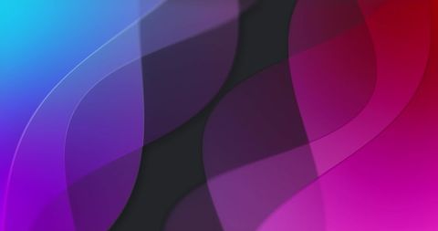 Abstract Flowing Shapes on Colorful Gradient Background - Download Free Stock Images Pikwizard.com