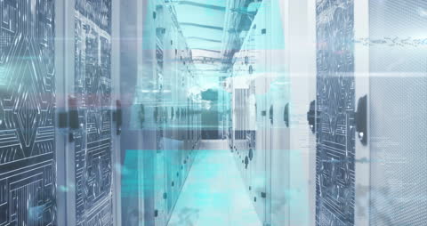 Virtual Data Processing Interface in a Modern Server Room