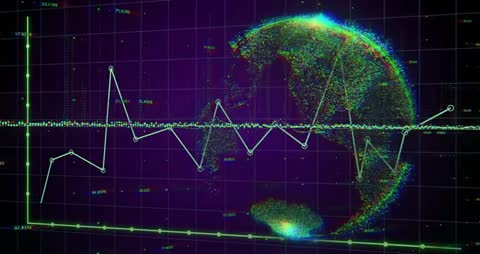 Digital Data Trends Globe: Analyzing Global Market Analytics