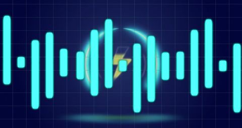 Abstract Digital Pulse and Financial Graph Background - Download Free Stock Images Pikwizard.com