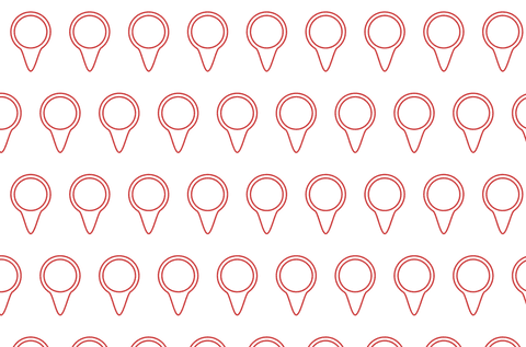 digital red patterned icons on transparent background - Download Free Stock Videos Pikwizard.com