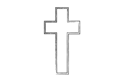 Digital Illustration of Catholic Cross on Transparent Background - Download Free Stock Videos Pikwizard.com